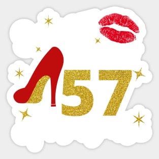 Sassy classy 57 fabulous Sticker
